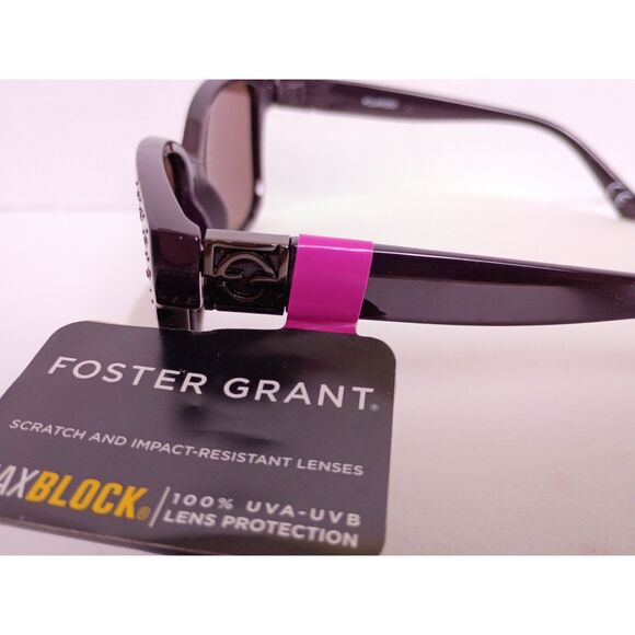 Foster Grant UN1018 Annalise Polarized with Rhinestone Accents Sunglasses - Picture 15 of 15